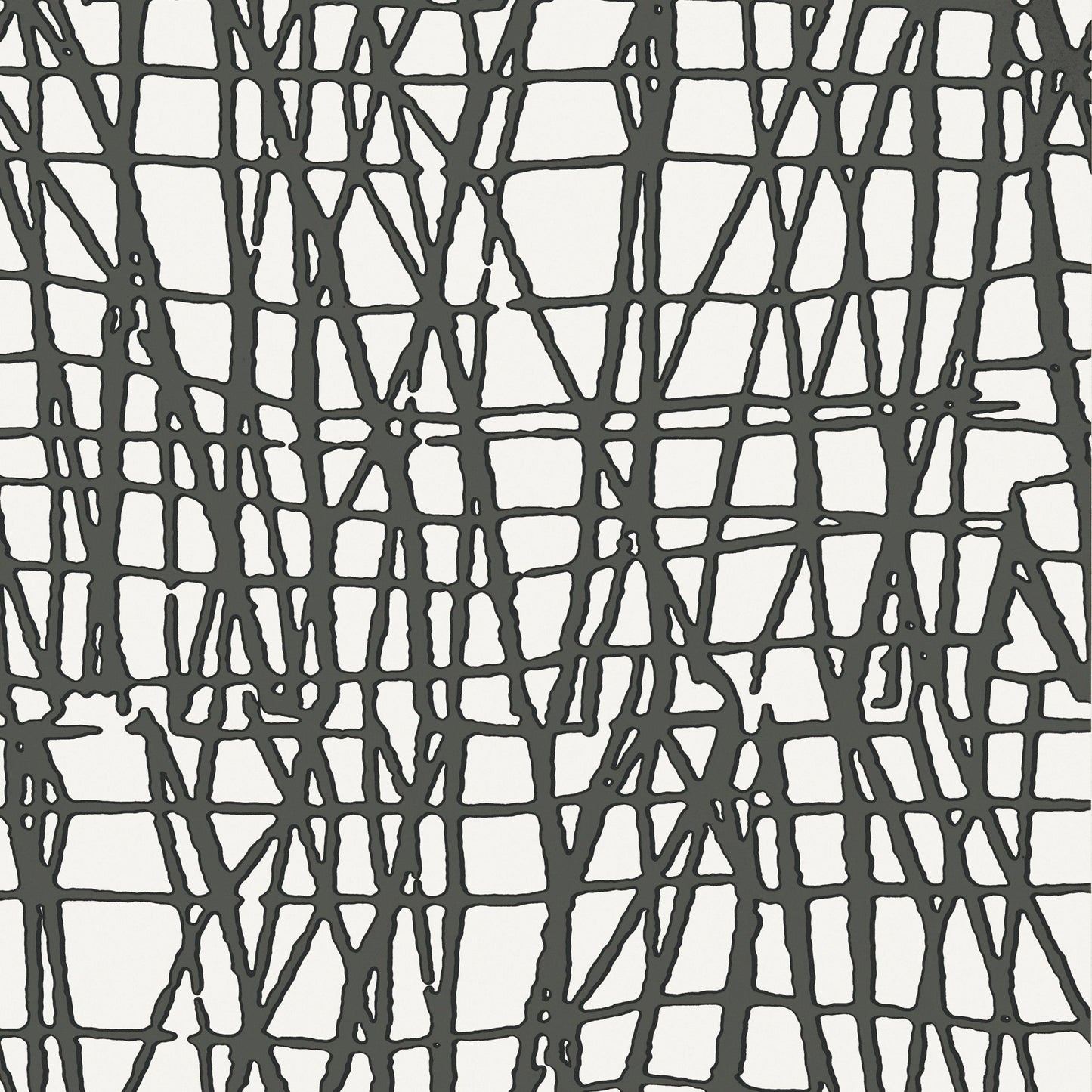 Mori Wallpaper - Black - Thibaut - T456 - Premier Wallcovering