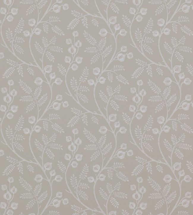 Morrigan Wallpaper - Silver - Colefax & Fowler - 07154/04 - Premier Wallcovering