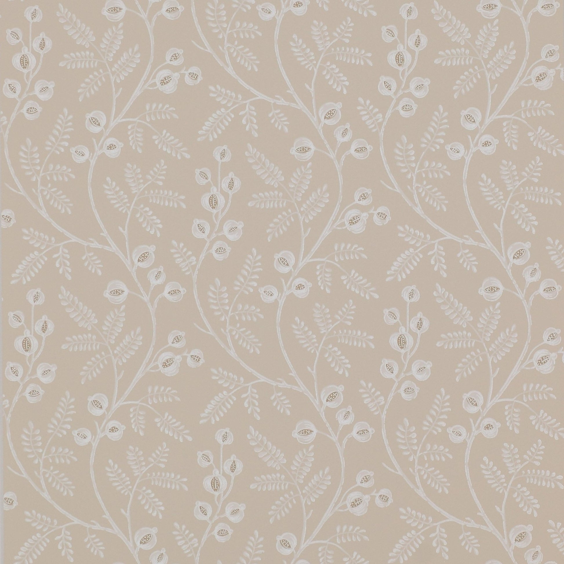 Morrigan Wallpaper - Cream - Colefax & Fowler - 07154/01 - Premier Wallcovering