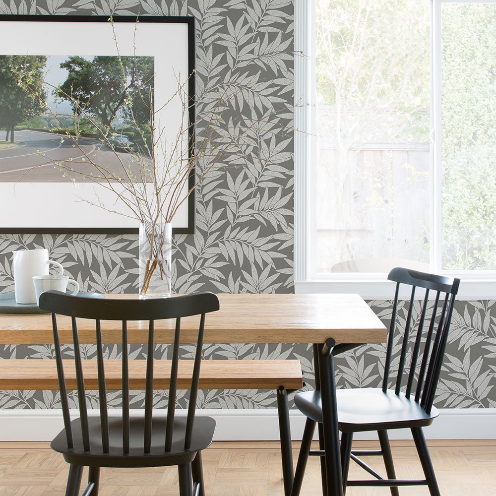 Morris Wallpaper - Medium Grey - A Street Prints - FD26123 - Premier Wallcovering