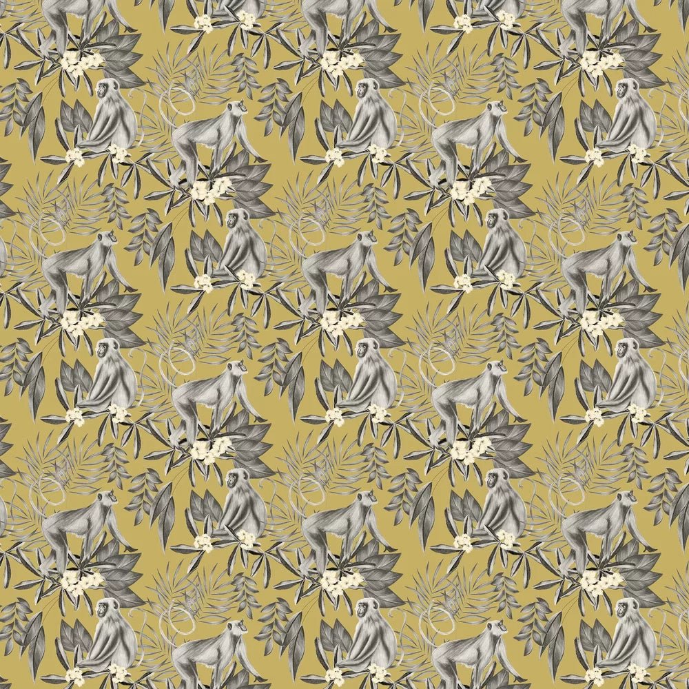Morris Wallpaper - Mustard - Ohpopsi - WLD53110W - Premier Wallcovering