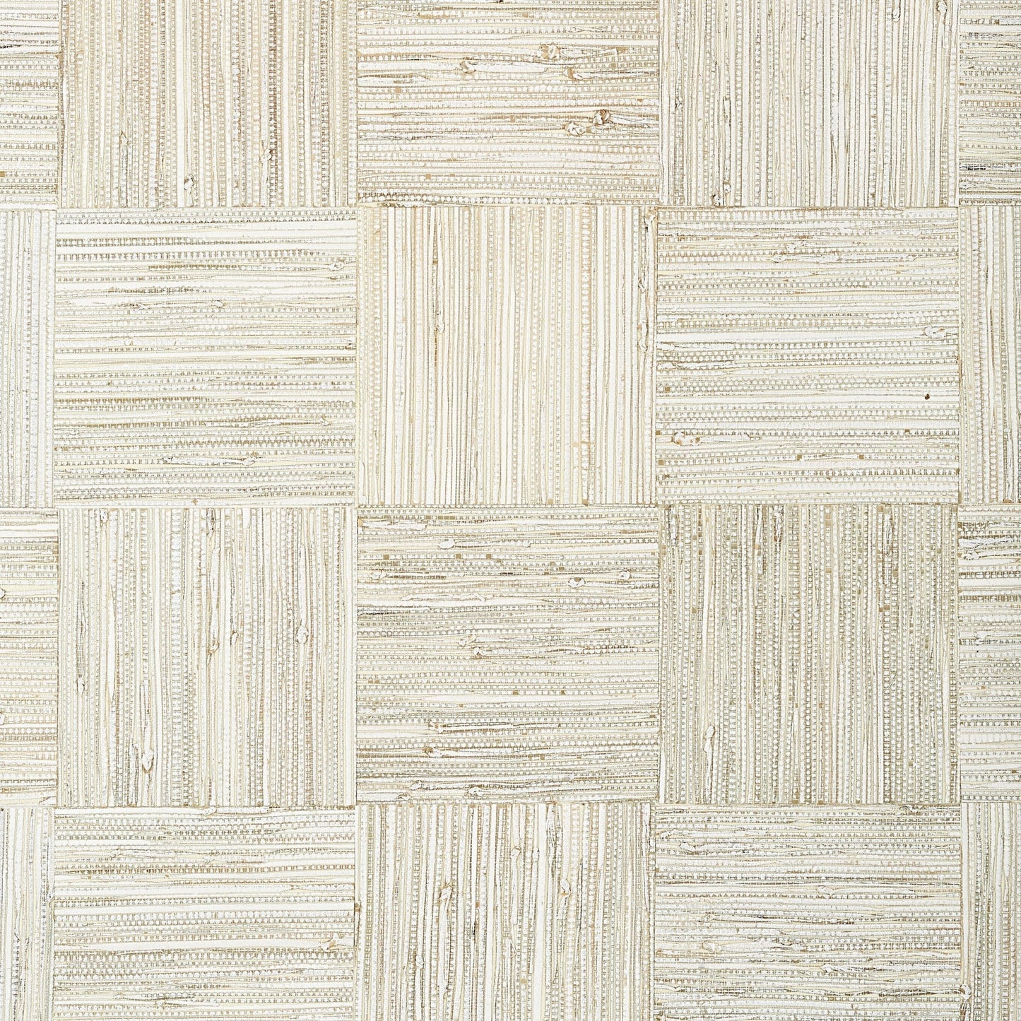 Mosaic Weave Wallpaper - White - Thibaut - T24078 - Premier Wallcovering