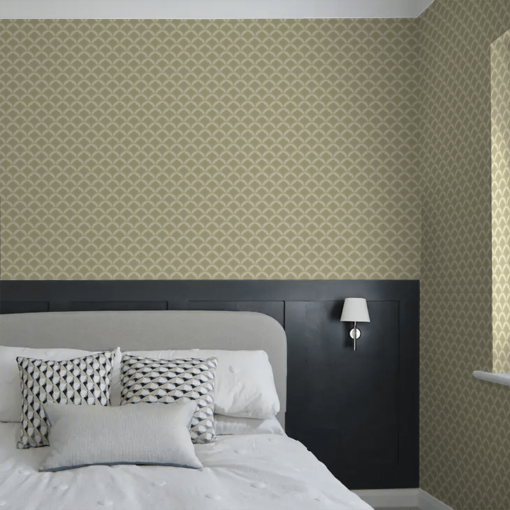Mount Temple Small Wallpaper - Sage - GP & J Baker - BW45099/5 - Premier Wallcovering