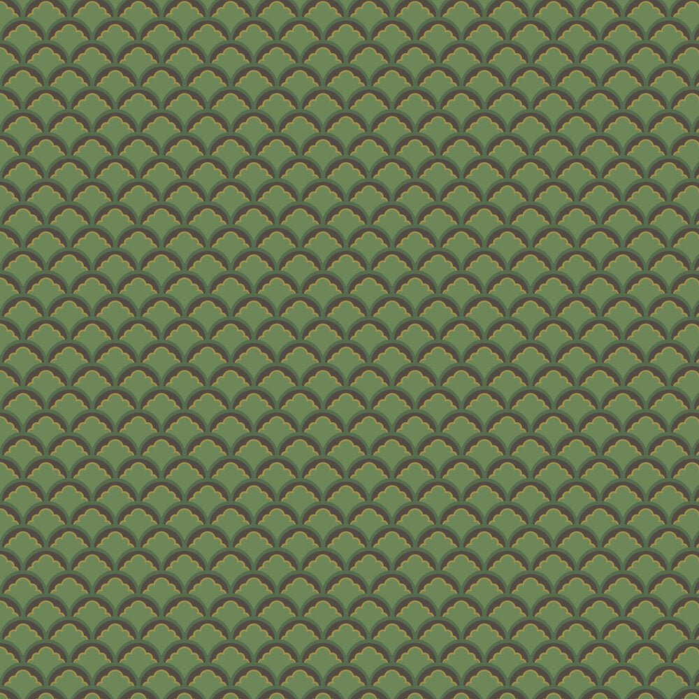 Mount Temple Small Wallpaper - Emerald - GP & J Baker - BW45099/3 - Premier Wallcovering