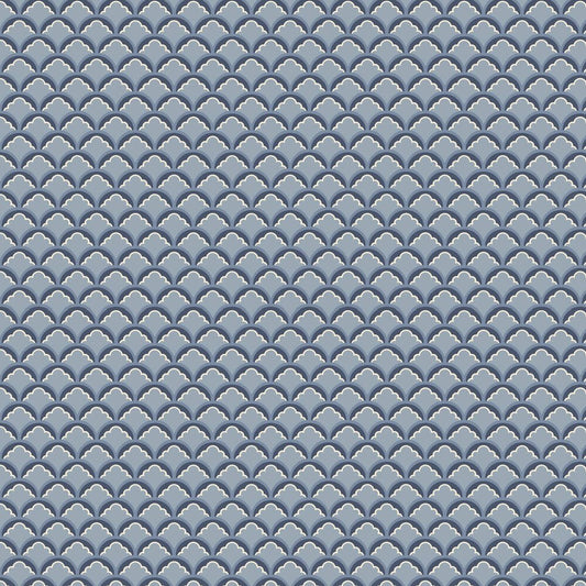 Mount Temple Small Wallpaper - Blue - GP & J Baker - BW45099/1 - Premier Wallcovering