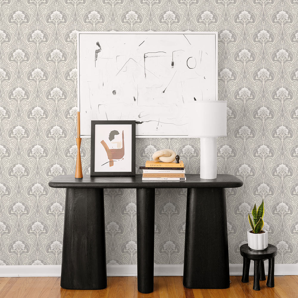 Mucha Wallpaper - Off White - A Street Prints - FD26149 - Premier Wallcovering