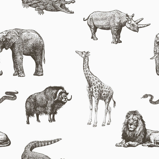 Mufasa Wallpaper - Savanna Brown - Lust Home - LH900178 - Premier Wallcovering