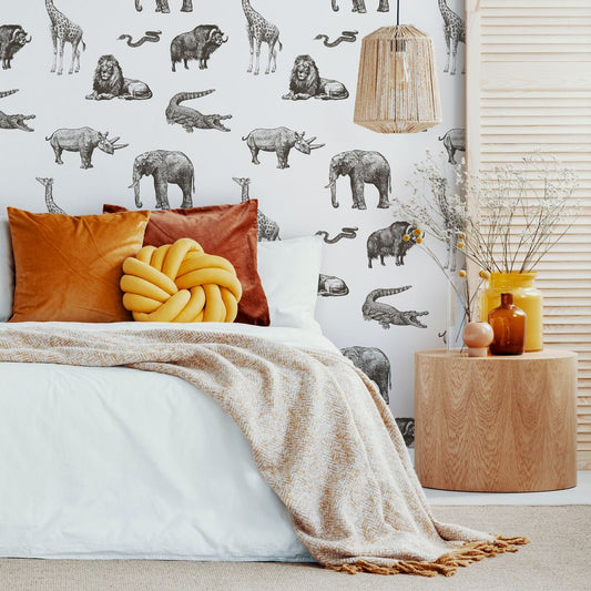Mufasa Wallpaper - Savanna Brown - Lust Home - LH900178 - Premier Wallcovering