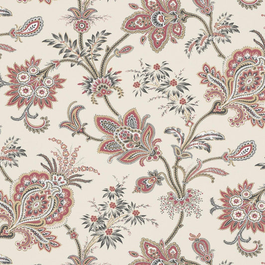 Mughal Trail Wallpaper - Cinnabar - Warner House - Premier Wallcovering