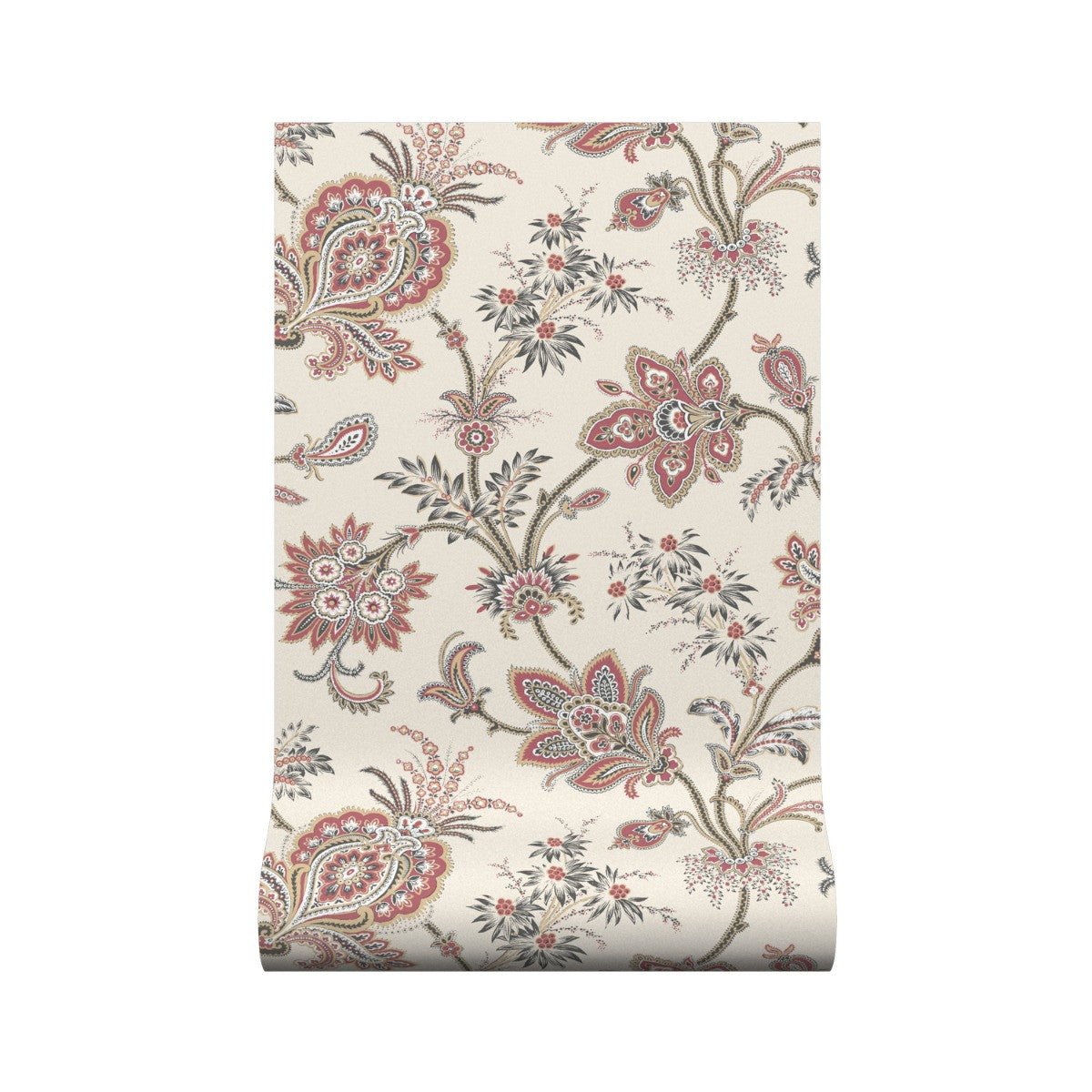 Mughal Trail Wallpaper - Cinnabar - Warner House - Premier Wallcovering