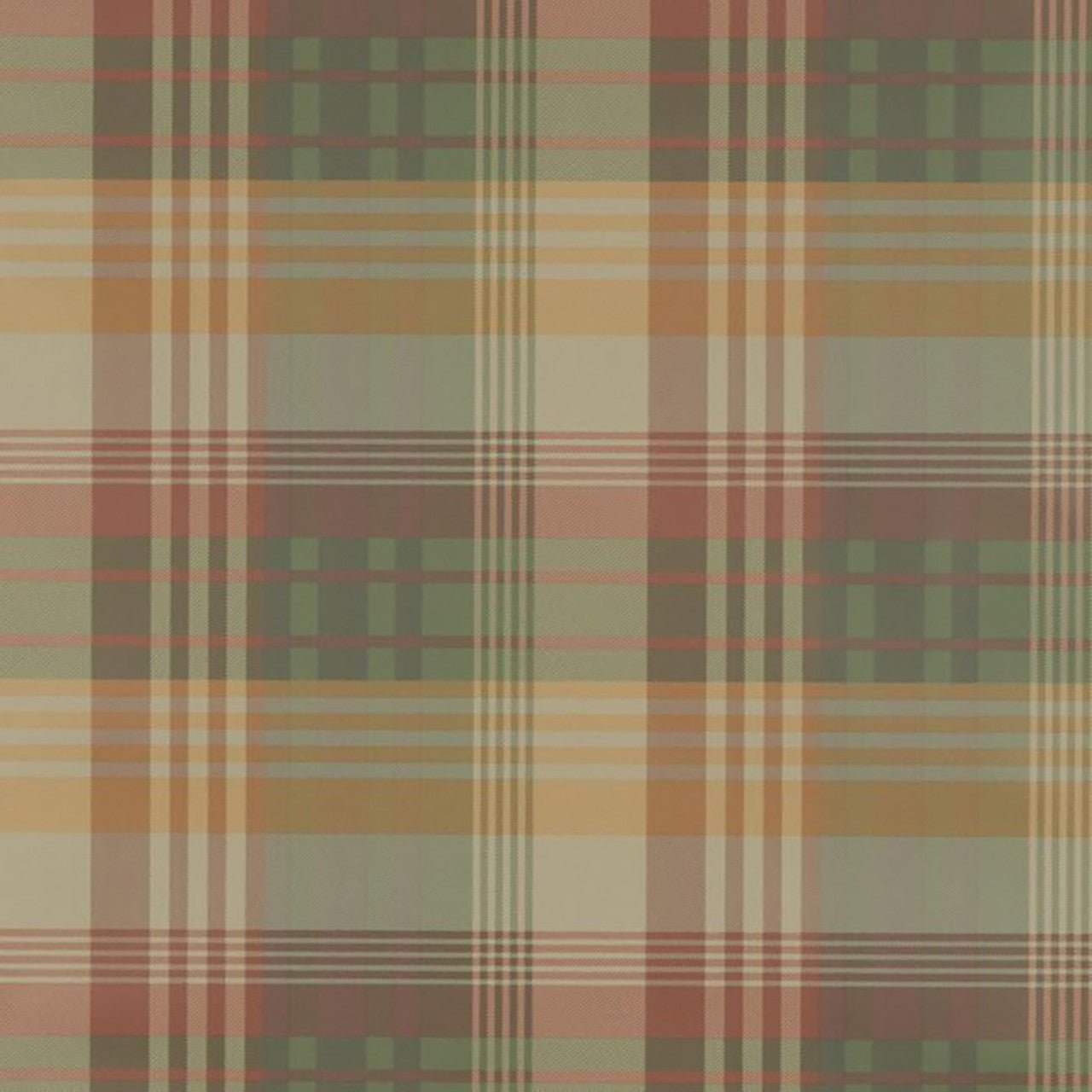 Mulberry Ancient Tartan Wallpaper - Spice - Mulberry Home - FG079/T30 - Premier Wallcovering
