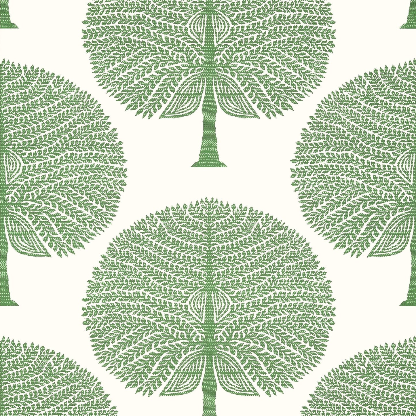Mulberry Tree Wallpaper - Green - Thibaut - T10604 - Premier Wallcovering