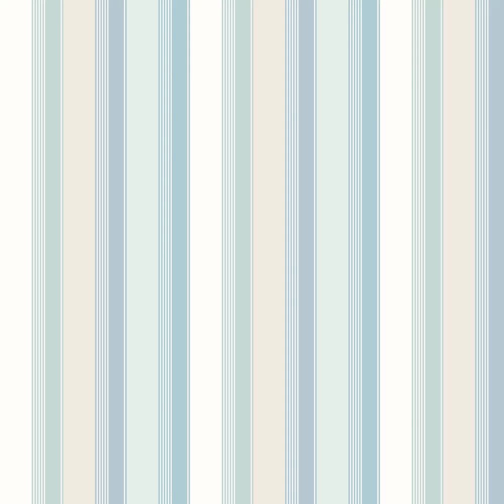 Multi Stripe Wallpaper - Wild Water - Ohpopsi - LBK50161W - Premier Wallcovering