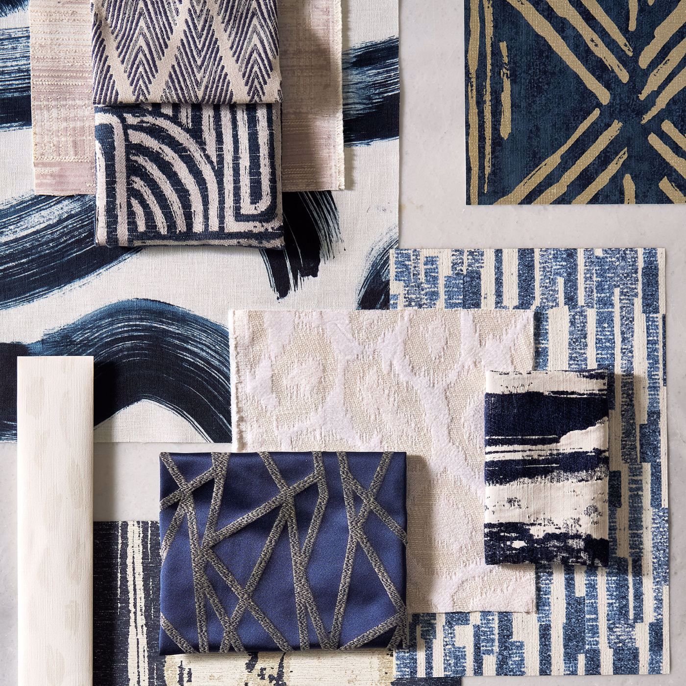 Murakami Wallpaper - Ink - Clarke & Clarke - W0228/01 - Premier Wallcovering