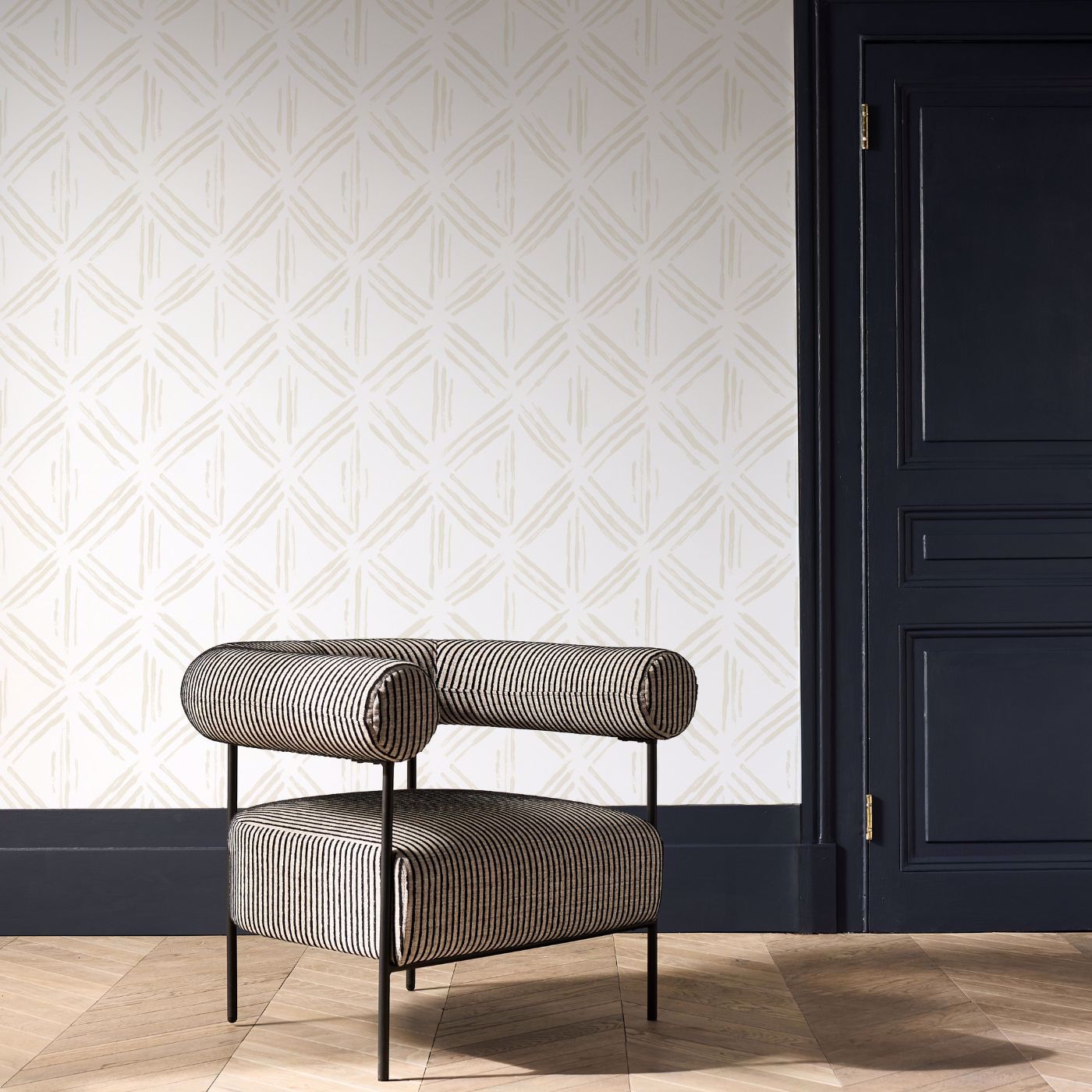 Murakami Wallpaper - Ivory - Clarke & Clarke - W0228/02 - Premier Wallcovering