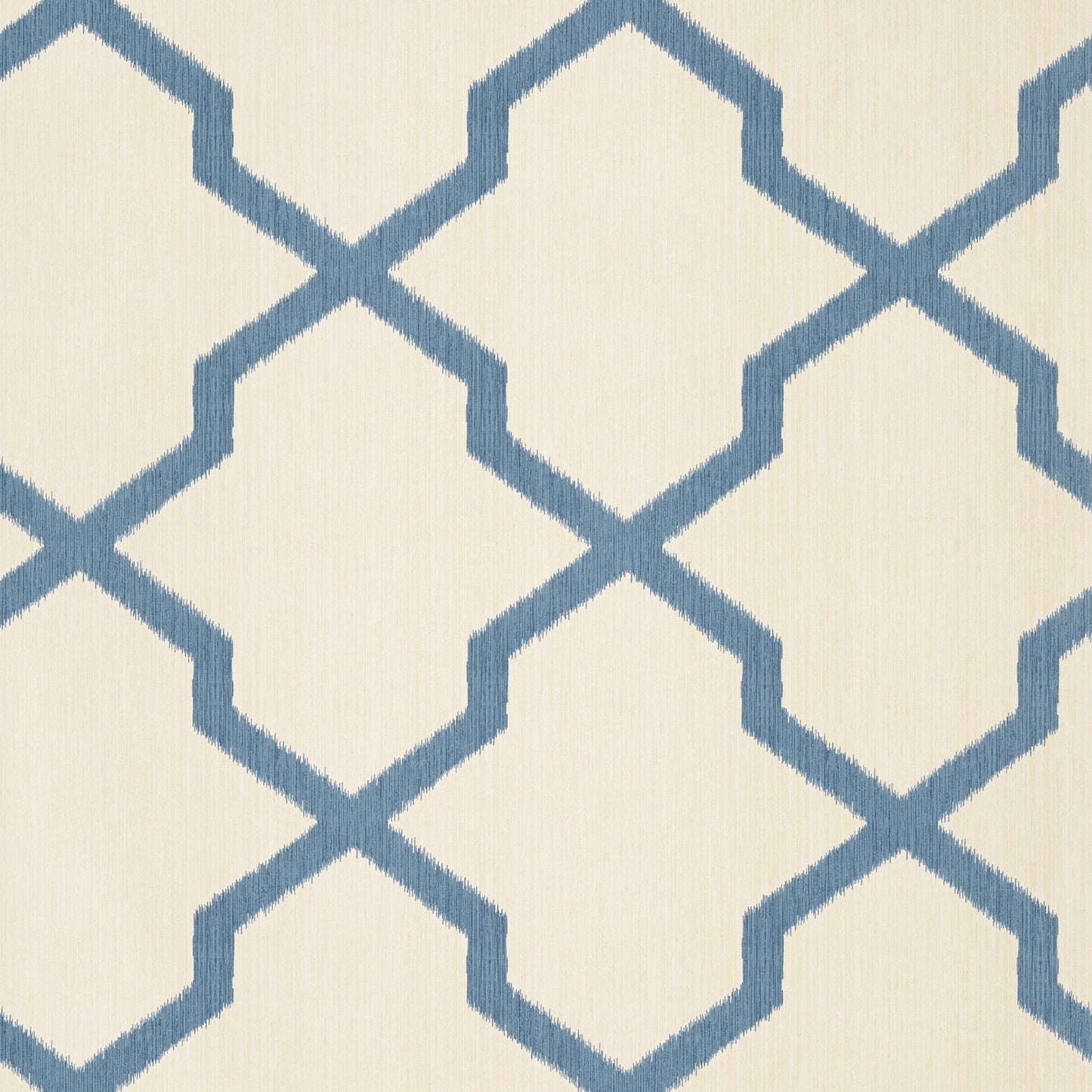 Myanmar Trellis Wallpaper - Navy - Thibaut - T36136 - Premier Wallcovering
