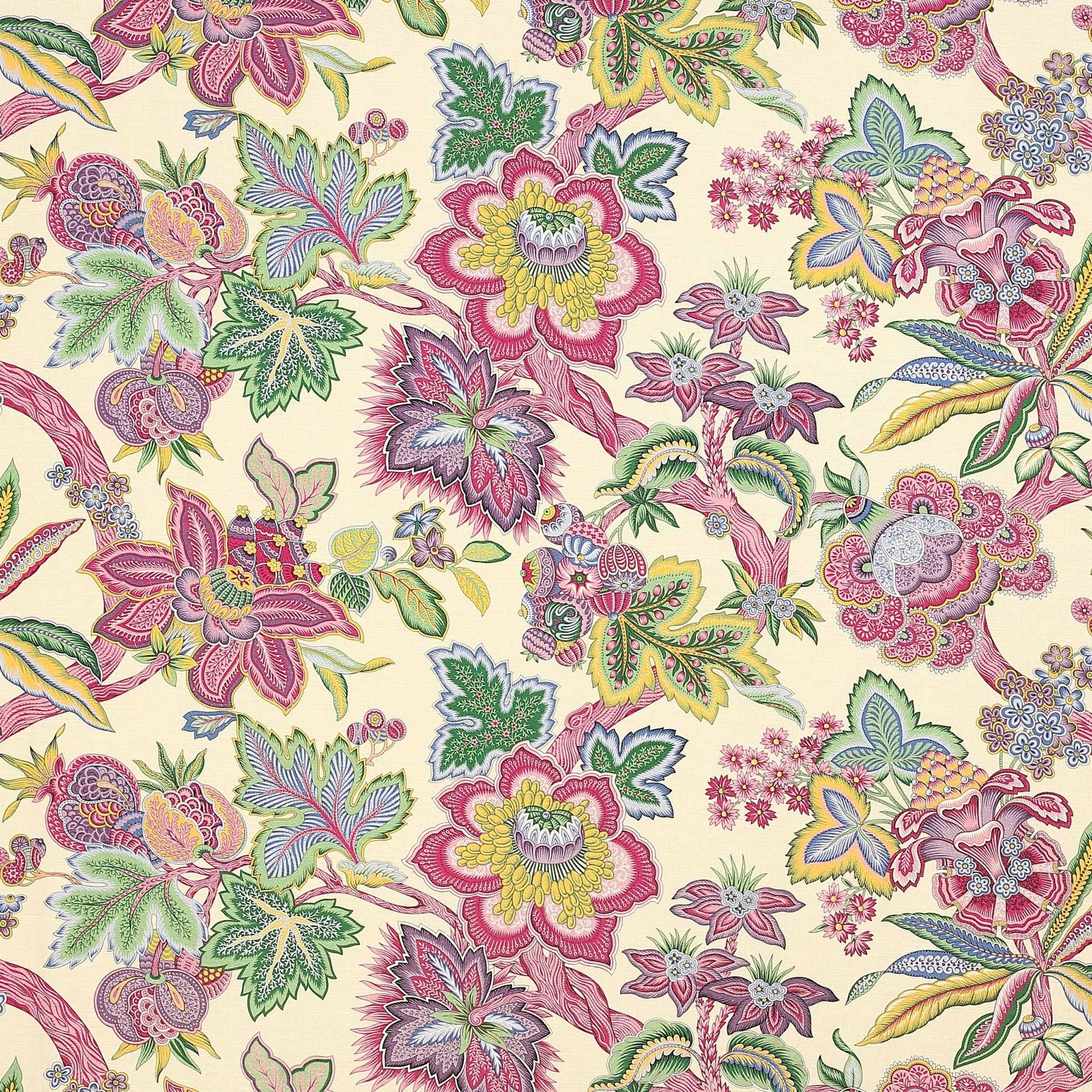Mysore Fabric - Multicolore - Manuel Canovas - M4033-01 - Premier Wallcovering