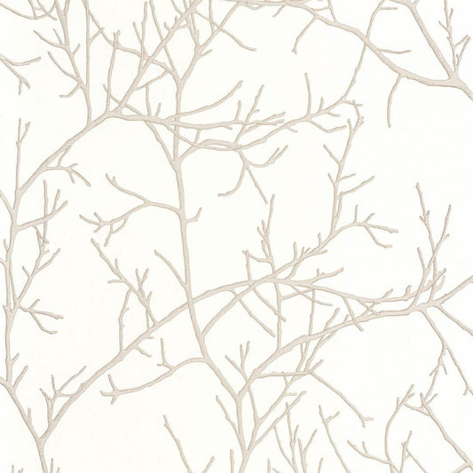 Mythe Voyage Onirique Wallpaper - Blanc Neige - Casadeco - 87260217 - Premier Wallcovering