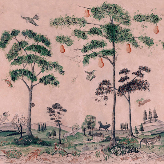Mythical Land Wallpaper - Daybreak - Andrew Martin - KKMYLA - Premier Wallcovering