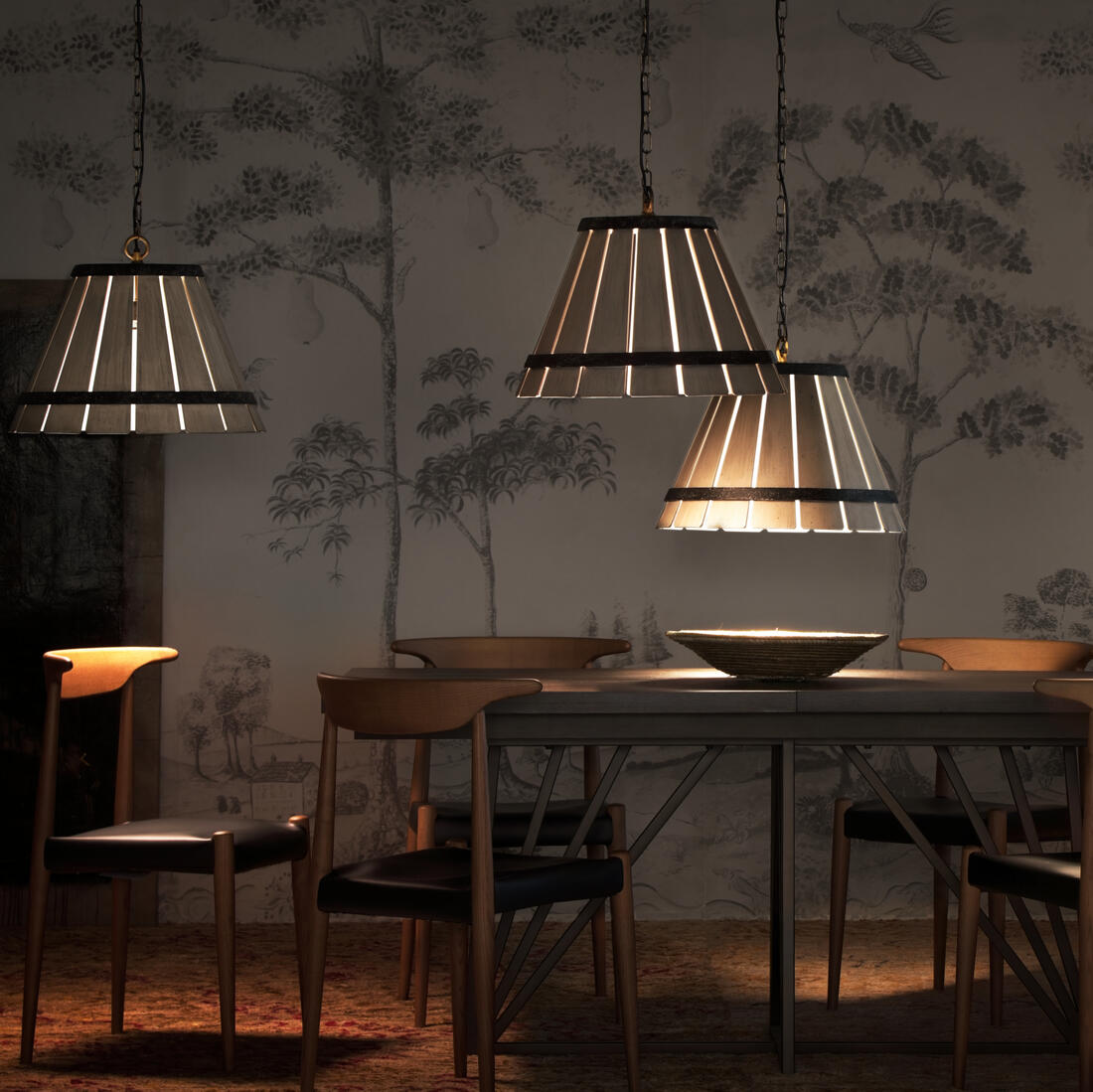 Mythical Land Wallpaper - Peat - Andrew Martin - KKMYLAPE - Premier Wallcovering