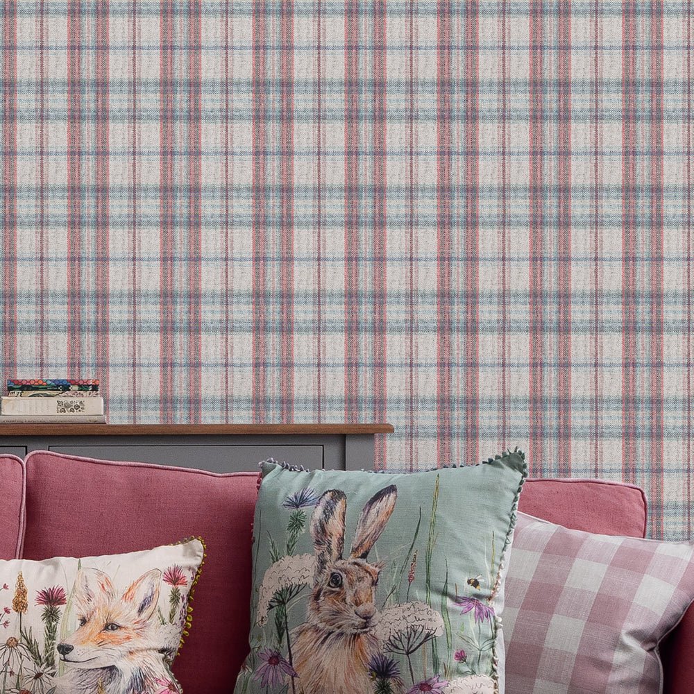 Nairna Wallpaper - Skyhaze - Voyage Maison - NAIRNA/WPO/SKY - Premier Wallcovering