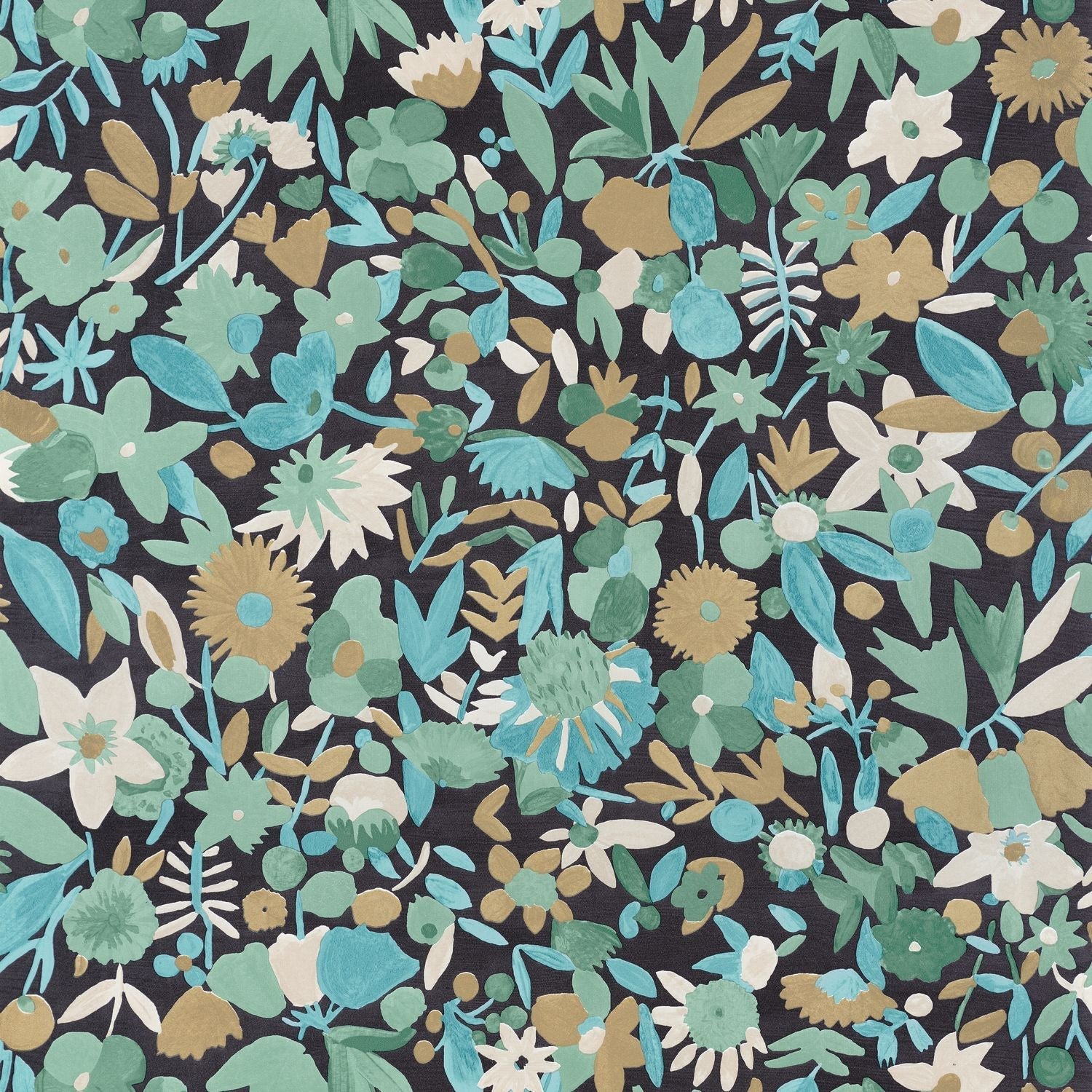 Naivete Wallpaper - Vert - Caselio - 102197138 - Premier Wallcovering