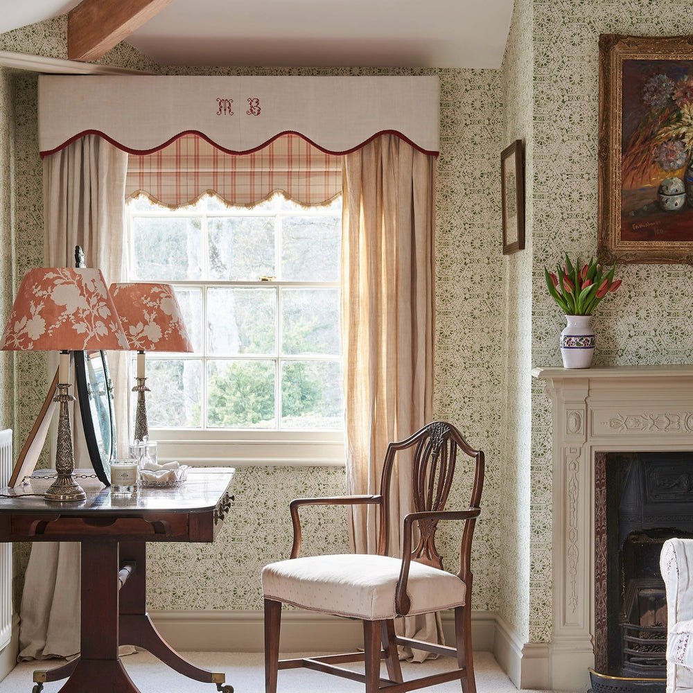 Nankeeng Wallpaper - Green - Penny Morrison - NANKEENG-GREEN - Premier Wallcovering