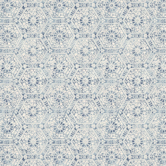 Nankeeng Wallpaper - Blue - Penny Morrison - NANKEENG-BLUE - Premier Wallcovering