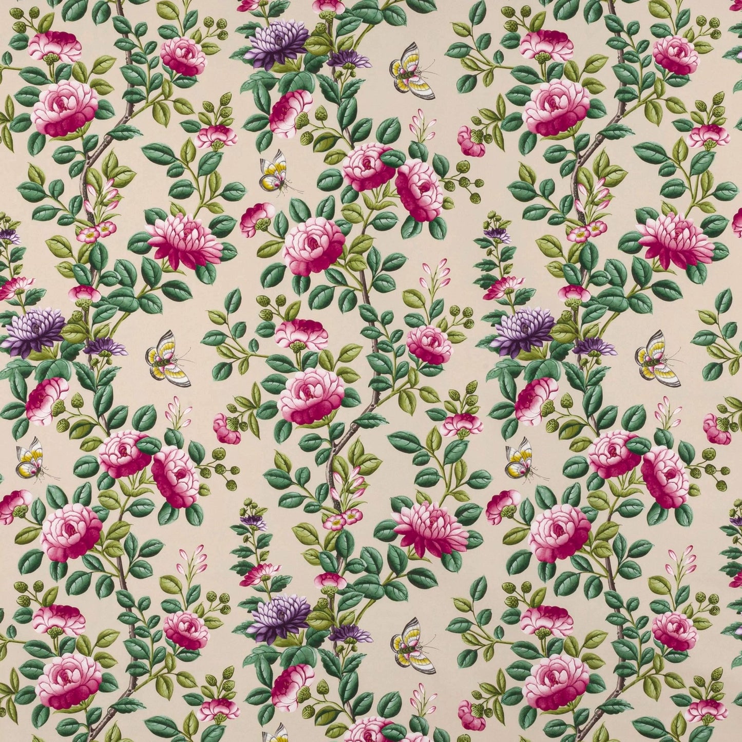 Nankin Fabric - Sable - Manuel Canovas - M4099-01 - Premier Wallcovering