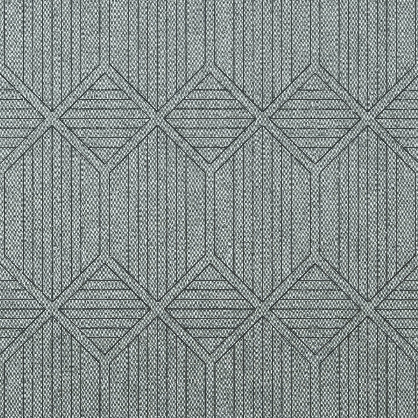 Naom Wallpaper - Black - Thibaut - T409 - Premier Wallcovering
