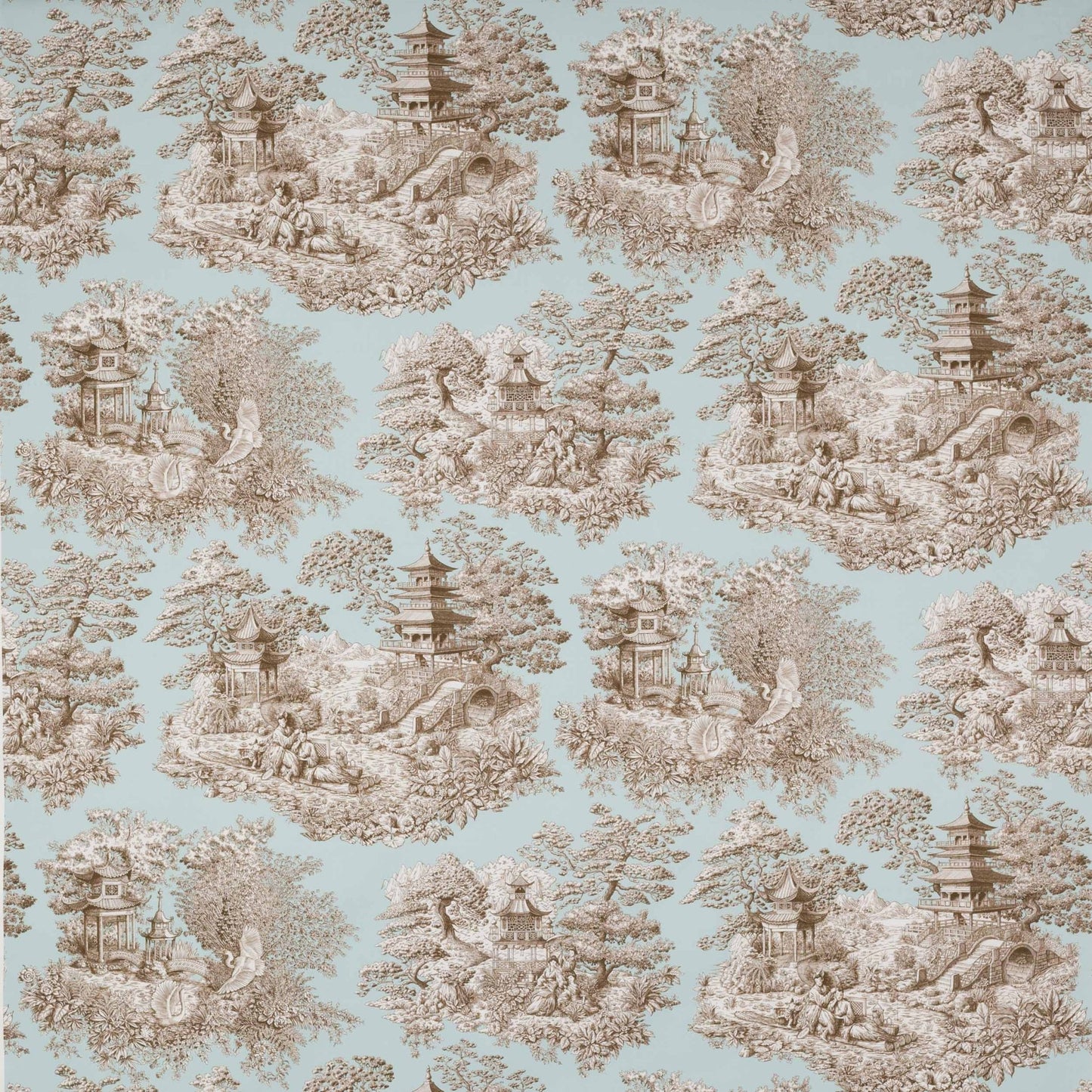 Nara Fabric - Celadon - Manuel Canovas - M4076-05 - Premier Wallcovering
