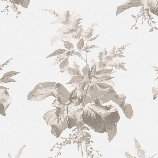 Narberth Wallpaper - Dove Grey - Laura Ashley - 119850 - Premier Wallcovering