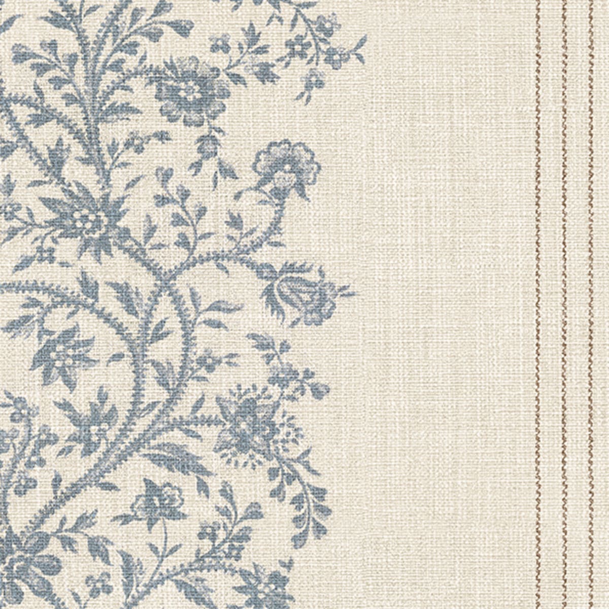 Natalie Wallpaper - Blue - Sandberg - S10823 - Premier Wallcovering