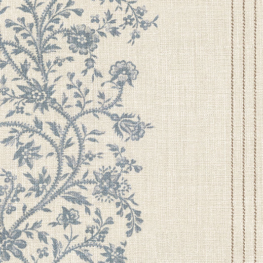 Natalie Wallpaper - Blue - Sandberg - S10823 - Premier Wallcovering