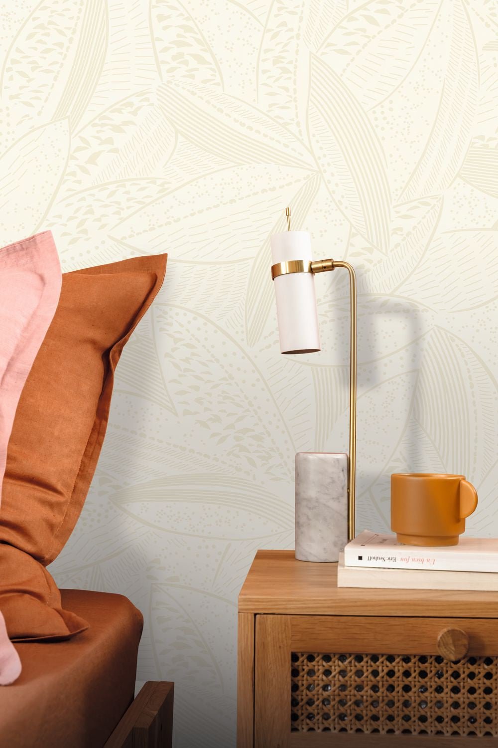 Natura Wallpaper - Craie - Caselio - 106040000 - Premier Wallcovering