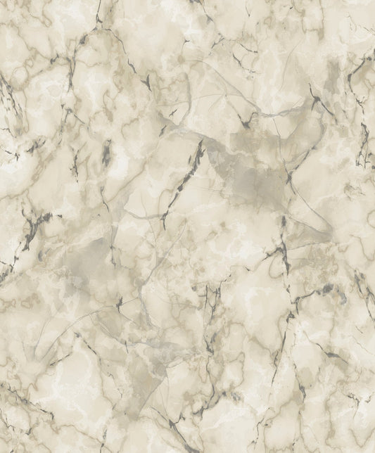 Natural FX 2 Marble Wallpaper - Bronze Brown / Beige - Galerie - G67752 - Premier Wallcovering