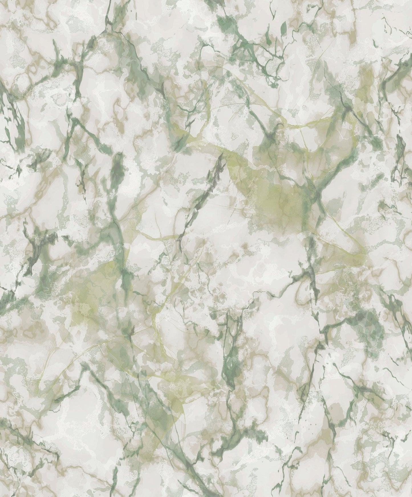 Natural FX 2 Marble Wallpaper - Green / Cream / White - Galerie - G67755 - Premier Wallcovering