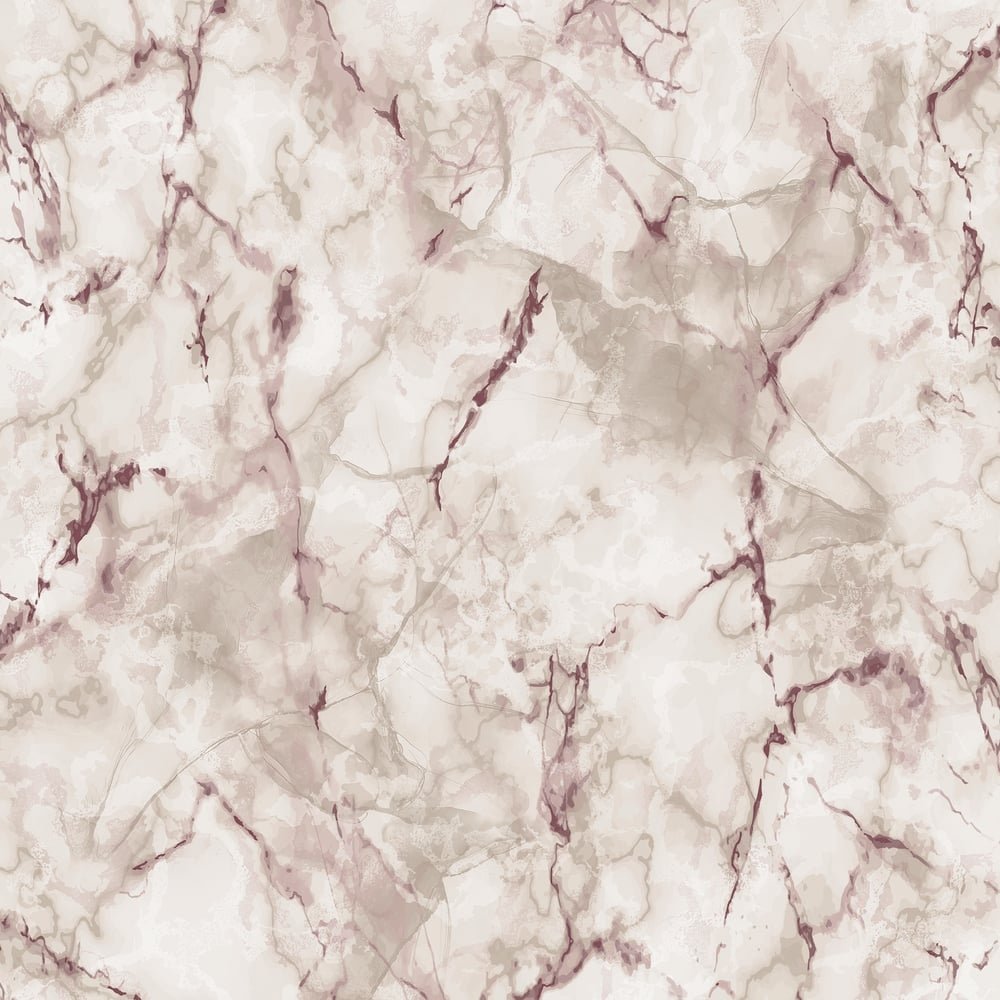 Natural FX 2 Marble Wallpaper - Red / Cream - Galerie - G67757 - Premier Wallcovering