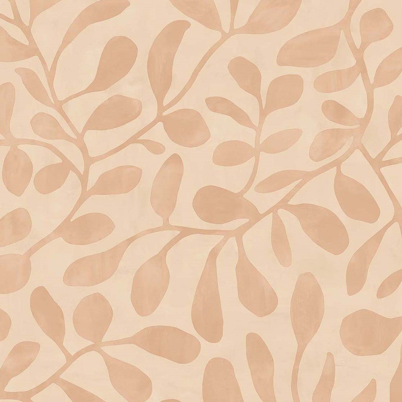 Natural Growth Twist Wallpaper - Pastel Orange - Eijffinger - 318031 - Premier Wallcovering