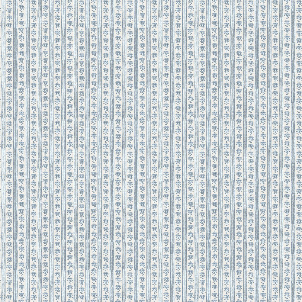 Nejlikerand Wallpaper - Blue - Boråstapeter - 8052 - Premier Wallcovering
