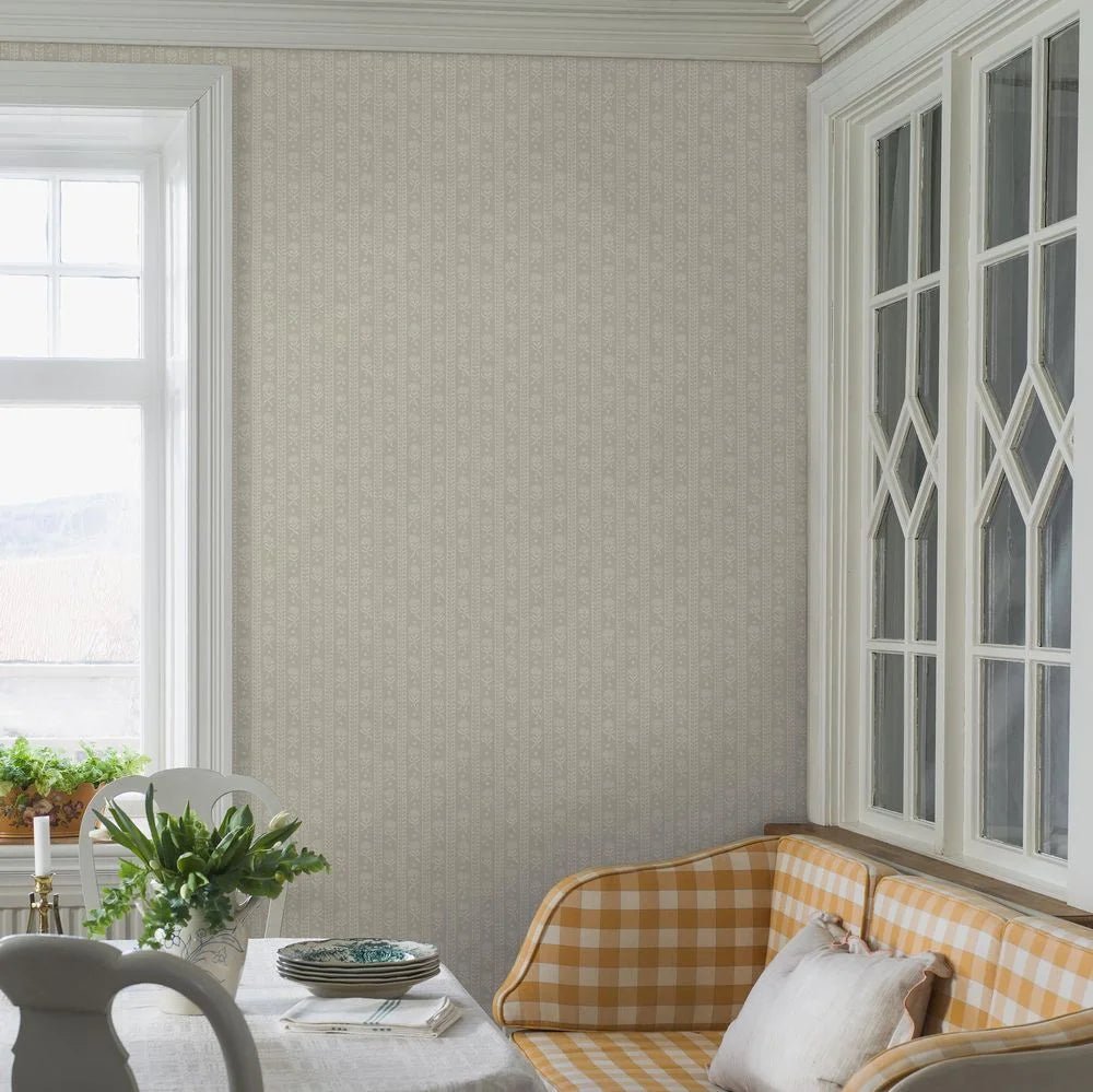 Nejlikerand Wallpaper - Nude - Boråstapeter - 8053 - Premier Wallcovering