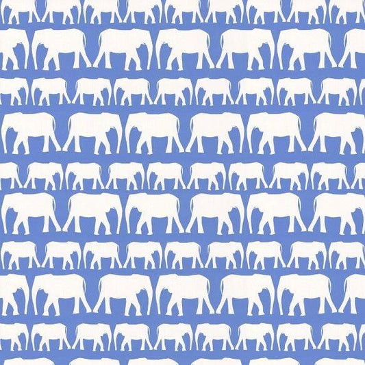 Nell Wallpaper - Denim - Andrew Martin - HFNEDE - Premier Wallcovering