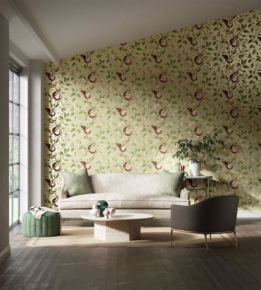 Nellie Wallpaper - Gilver/Meadow - HDHW112904 - Harlequin - Premier Wallcovering