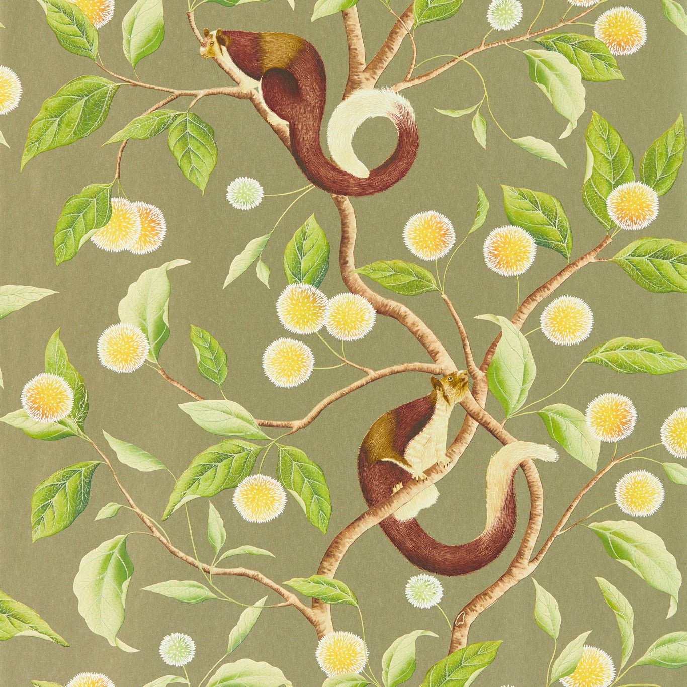 Nellie Wallpaper - Gilver/Meadow - Harlequin - HDHW112904 - Premier Wallcovering