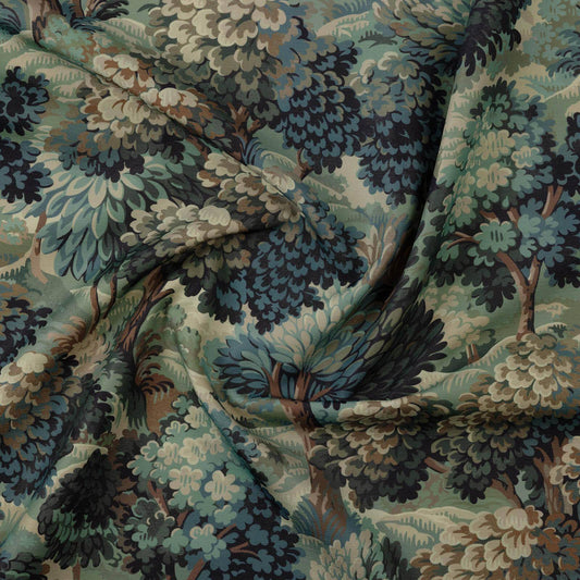 Nemor Recycled Performance Fabric - Bronze - House of Hackney - 1-FA-NMR-RP-BRZ-XXX-XXX - Premier Wallcovering