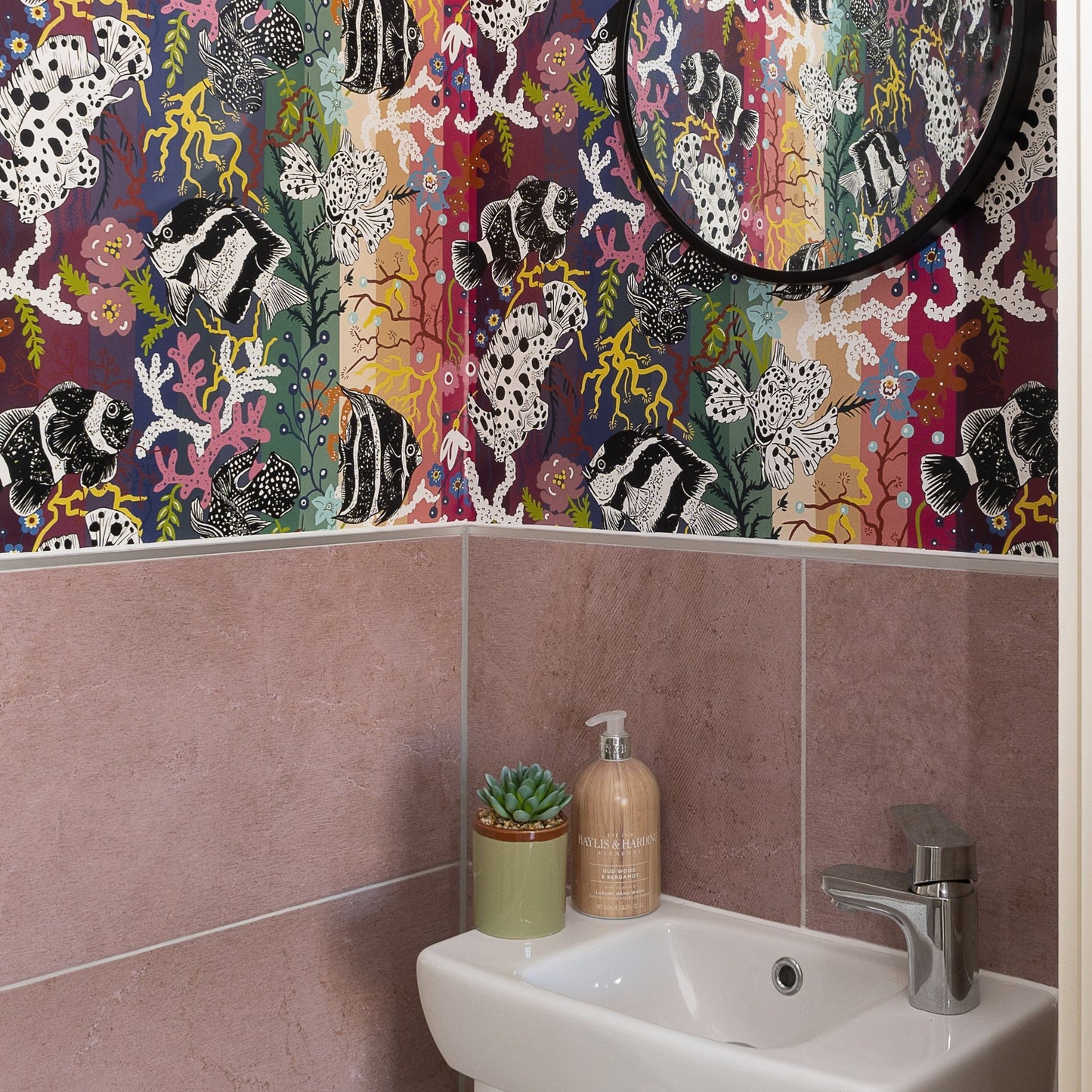 Neptune Wallpaper - Rainbow - Wear The Walls - NERA894152 - Premier Wallcovering