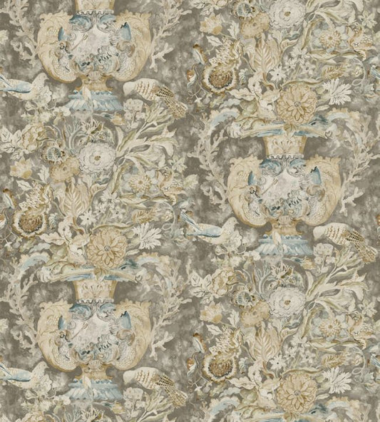 Neptune's Vase Wallpaper - Golden Flax - Madeaux - W1900 - 01 - Premier Wallcovering