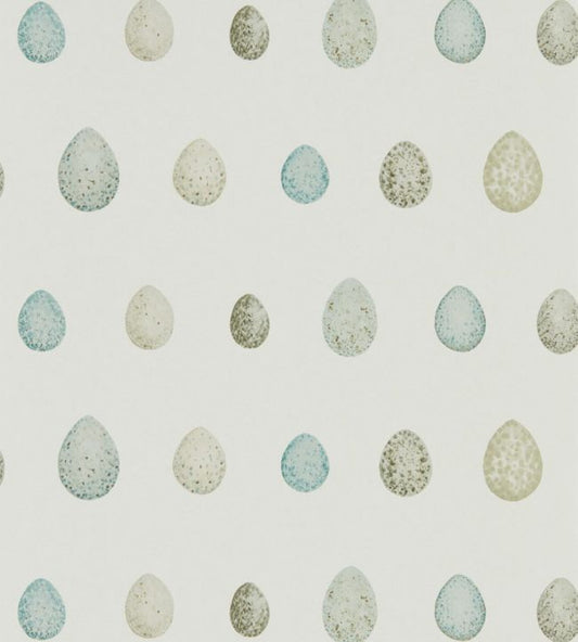 Nest Egg Wallpaper - Eggshell/Ivory - DEBB216502 - Sanderson - Premier Wallcovering