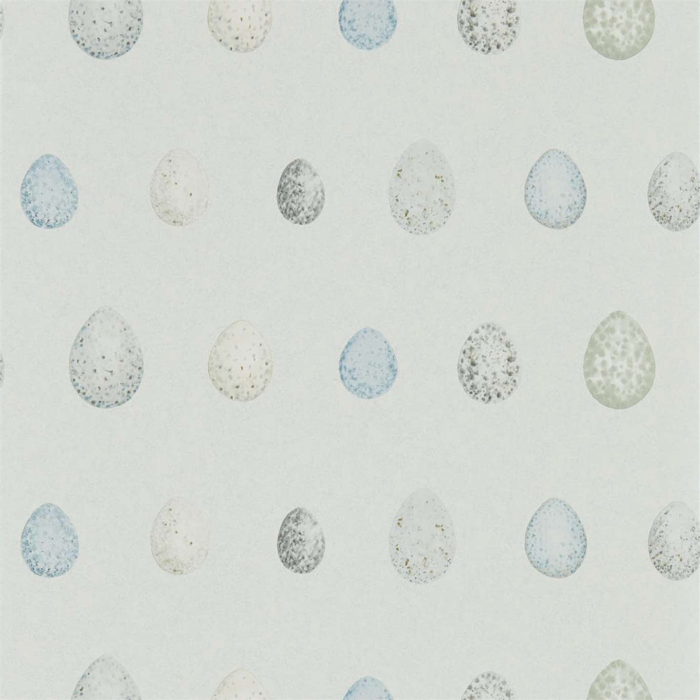 Nest Egg Wallpaper - Marine Aqua - Sanderson - DEBB216504 - Premier Wallcovering