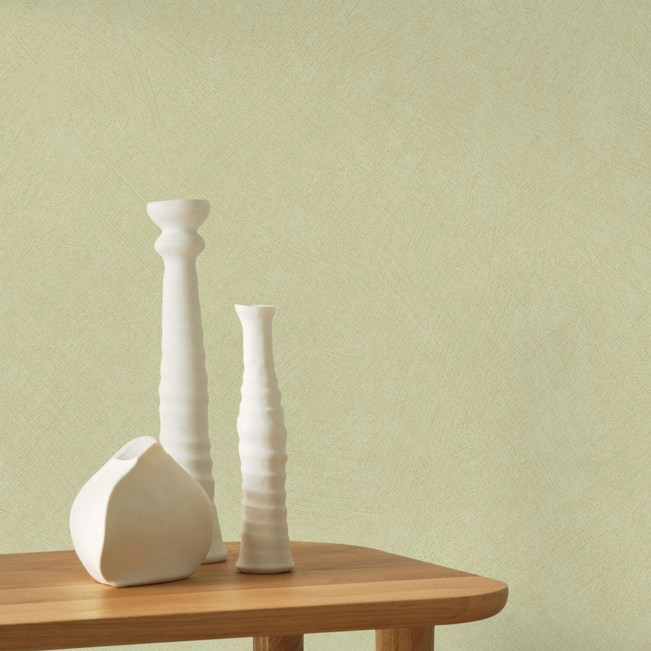 Nest Wallpaper - Vert Tilleul - Casadeco - 201007317 - Premier Wallcovering